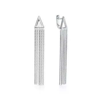 Серебряные серьги