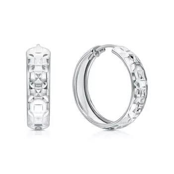 Серебряные серьги