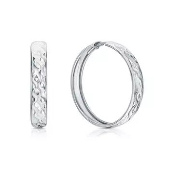 Серебряные серьги