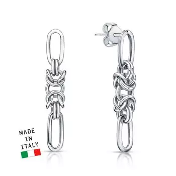 Серебряные серьги