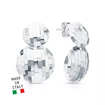 Серебряные серьги