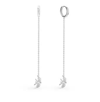 Серебряные серьги