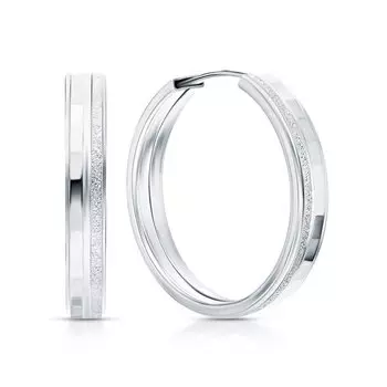 Серебряные серьги