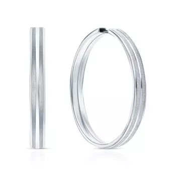 Серебряные серьги