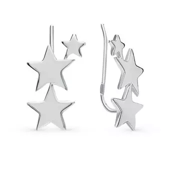 Серебряные серьги