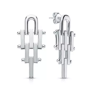 Серебряные серьги