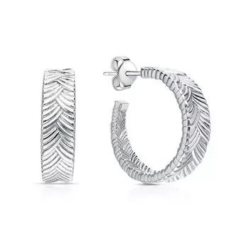 Серебряные серьги