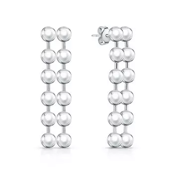 Серебряные серьги