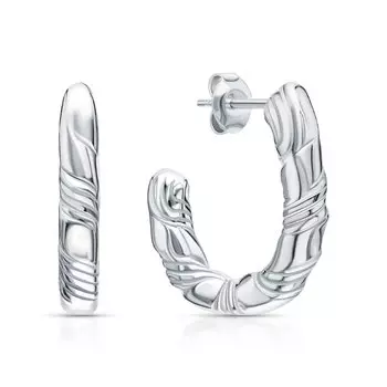 Серебряные серьги