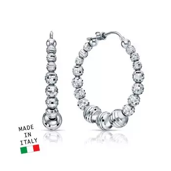 Серебряные серьги