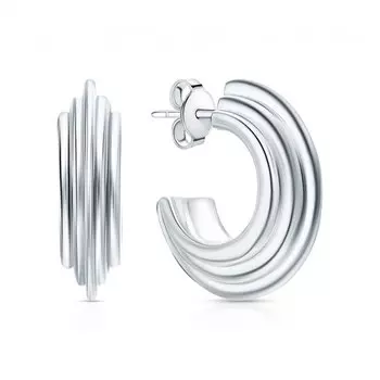 Серебряные серьги