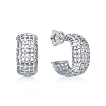 Серебряные серьги