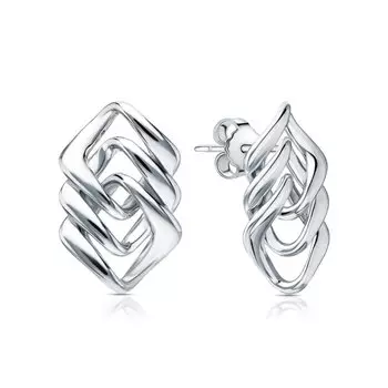 Серебряные серьги