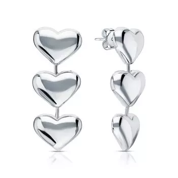 Серебряные серьги