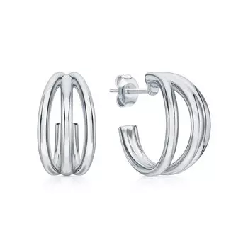 Серебряные серьги