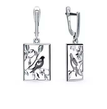 Серебряные серьги