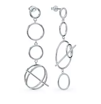 Серебряные серьги