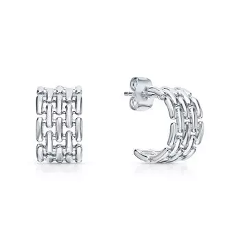 Серебряные серьги