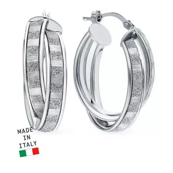 Серебряные серьги