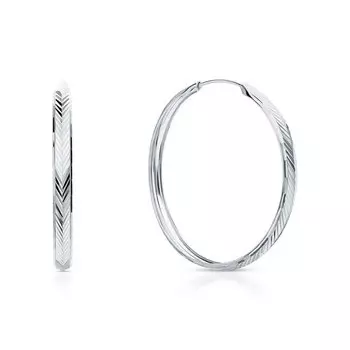 Серебряные серьги