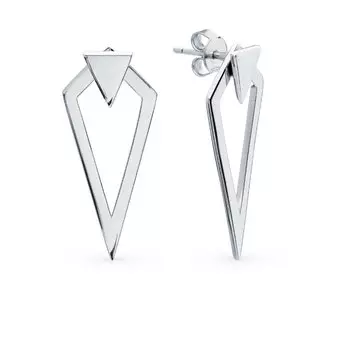 Серебряные серьги