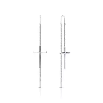 Серебряные серьги