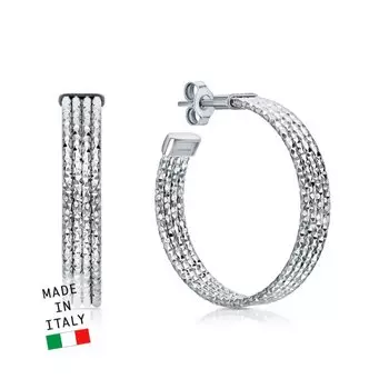 Серебряные серьги