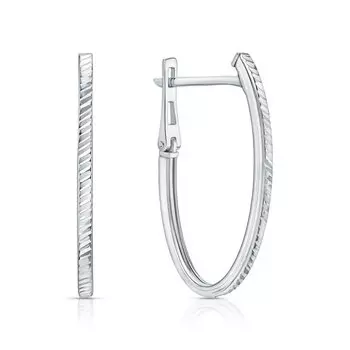 Серебряные серьги