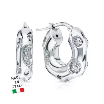 Серебряные серьги