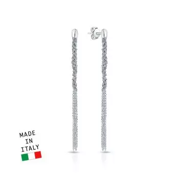 Серебряные серьги