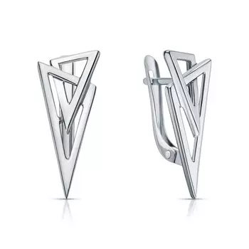 Серебряные серьги