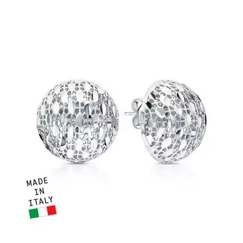 Серебряные серьги