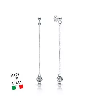 Серебряные серьги