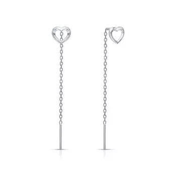 Серебряные серьги