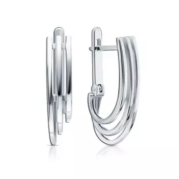 Серебряные серьги