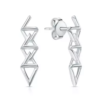 Серебряные серьги