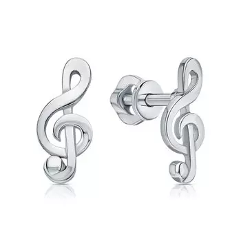 Серебряные серьги