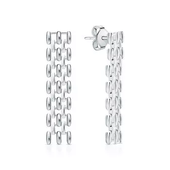 Серебряные серьги