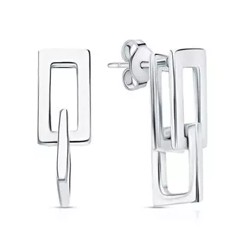 Серебряные серьги