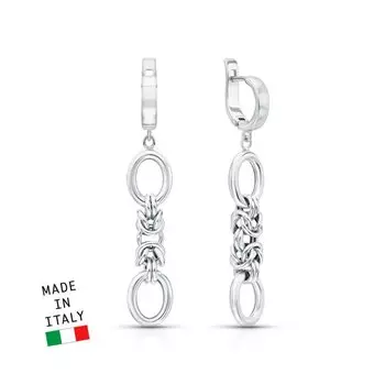 Серебряные серьги