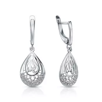 Серебряные серьги