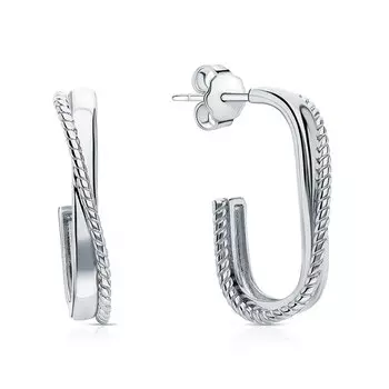 Серебряные серьги