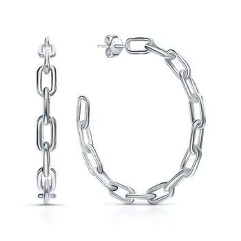 Серебряные серьги