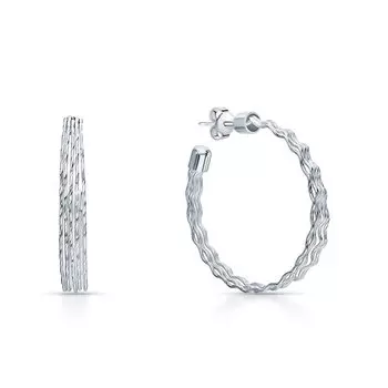 Серебряные серьги