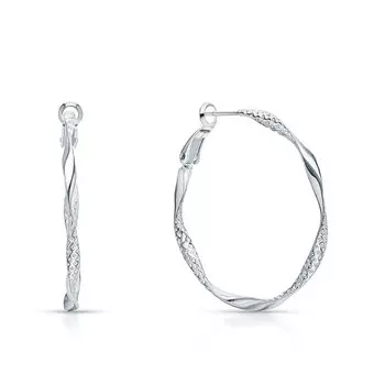 Серебряные серьги