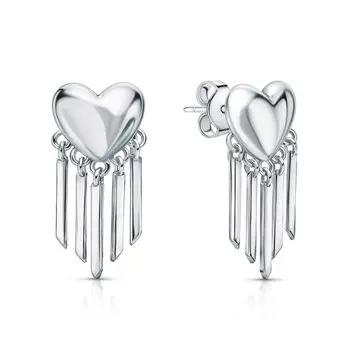 Серебряные серьги