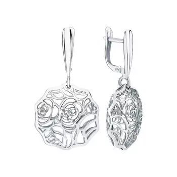 Серебряные серьги