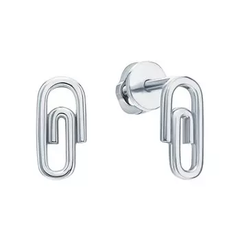 Серебряные серьги