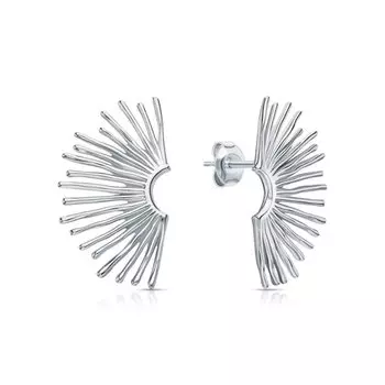 Серебряные серьги