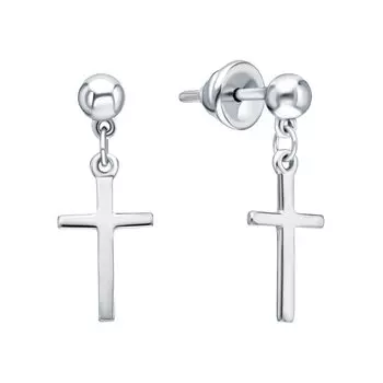 Серебряные серьги